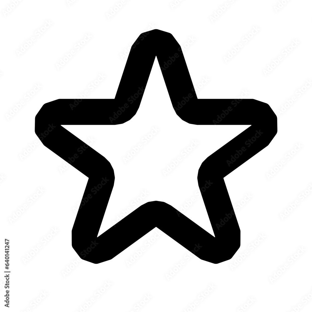 User Interface Thin Icon