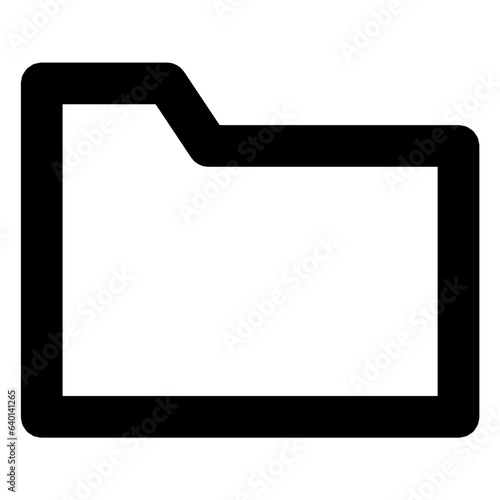 User Interface Thin Icon