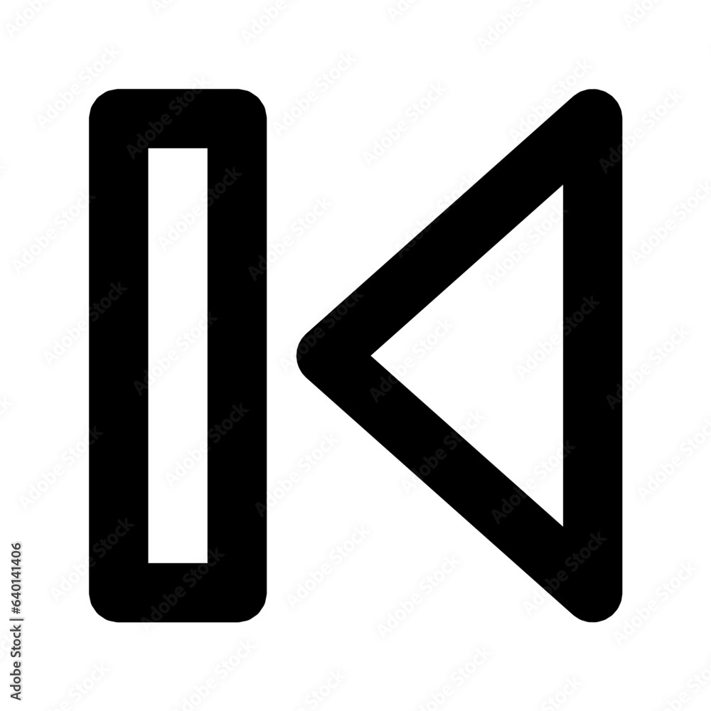 User Interface Thin Icon