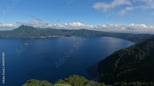 晴れた日の摩周湖  北海道弟子屈町 photo