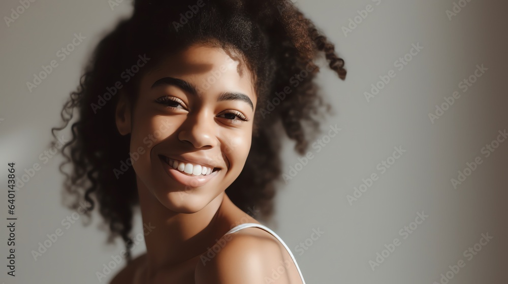 Portrait of a smiling Woman Portrait of a smiling Woman