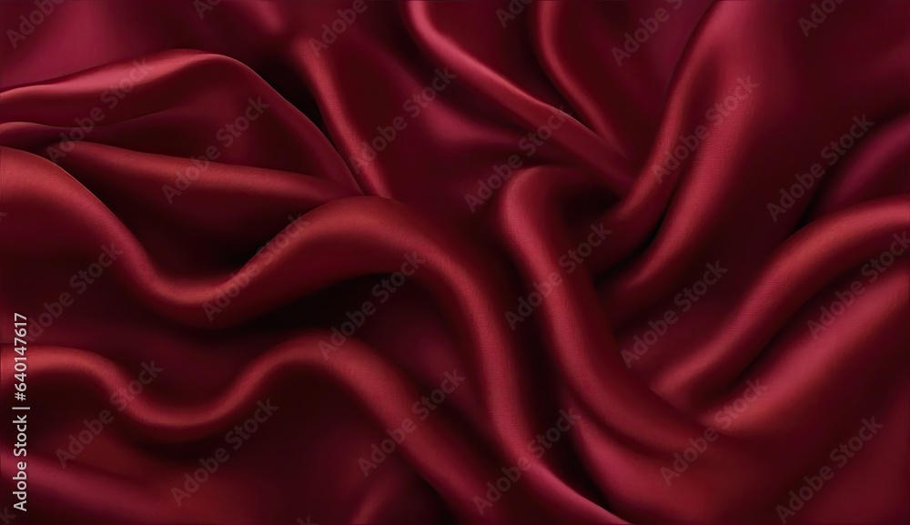 Obraz premium red silk background