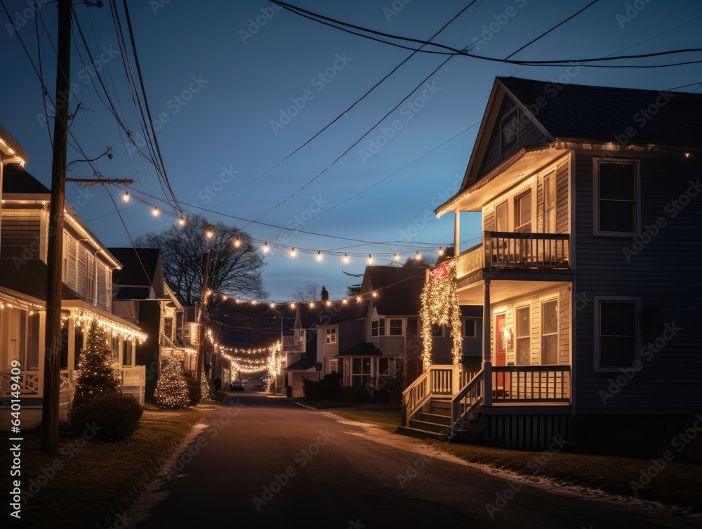 street in night