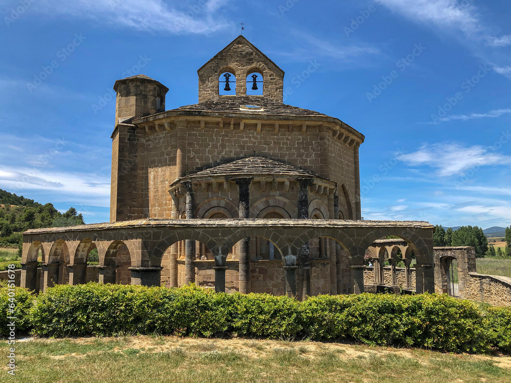 Church of Santa Maria de Eunate, Navarra, Spain.