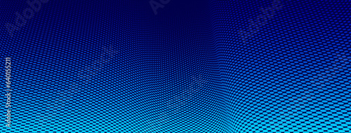 Linear abstract background, vector design 3D lines in perspective, curve and wave lines in motion, smooth and soft backdrop.