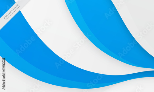 Abstract white and blue gradients color modern background