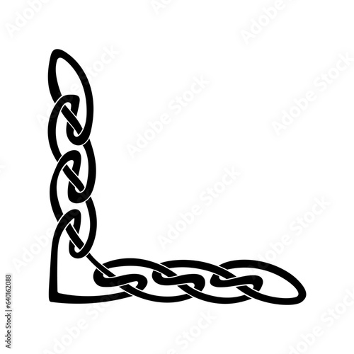 Celtic Knots icon vector. Celtic signs illustration symbol. Celtic drawings symbol or logo.