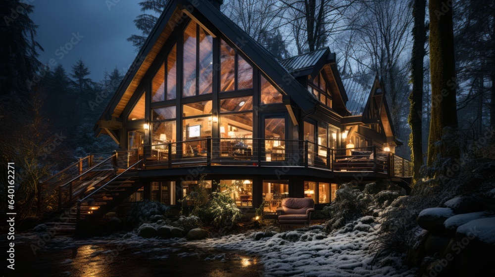 house in the forest house in the forest