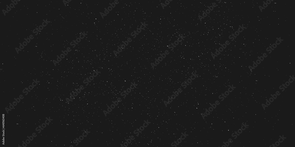 A real dark night sky with plenty of stars