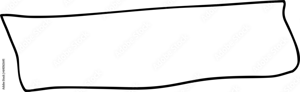 Rectangle Abstract Shape Outline Rectangle Abstract Shape Outline