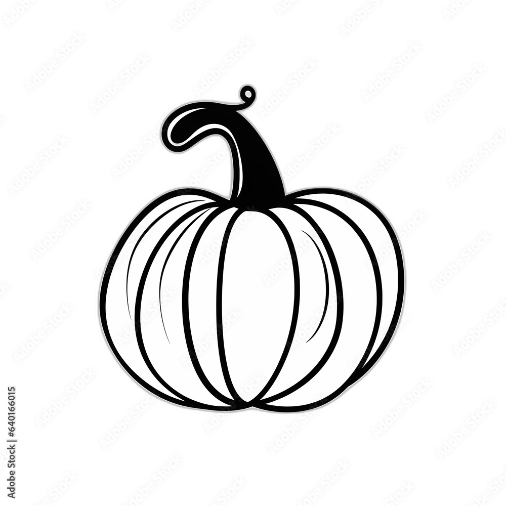 pumpkin on a white background pumpkin on a white background