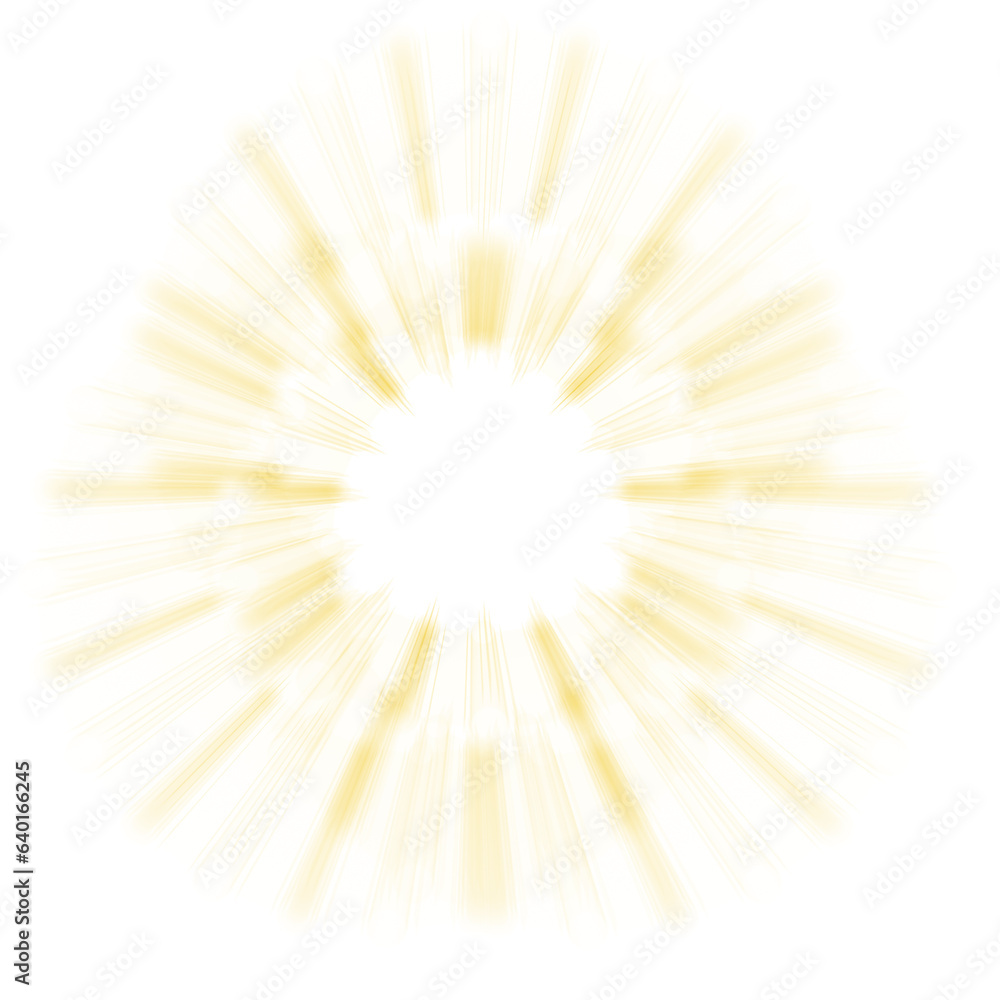 Naklejka premium Overlays, overlay, light transition, effects sunlight, lens flare, light leaks. High-quality stock PNG image of sun rays light overlays yellow flare glow isolated on transparent backgrounds for design