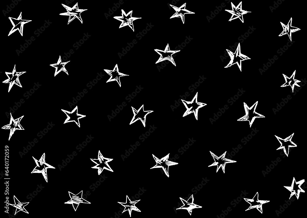 white stars on a black background white stars on a black background