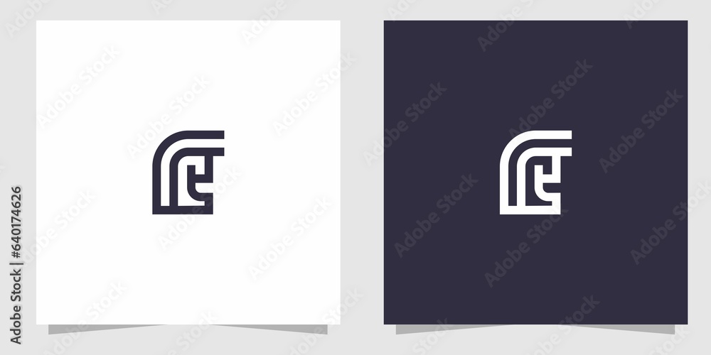 Fototapeta premium horse logo design vector