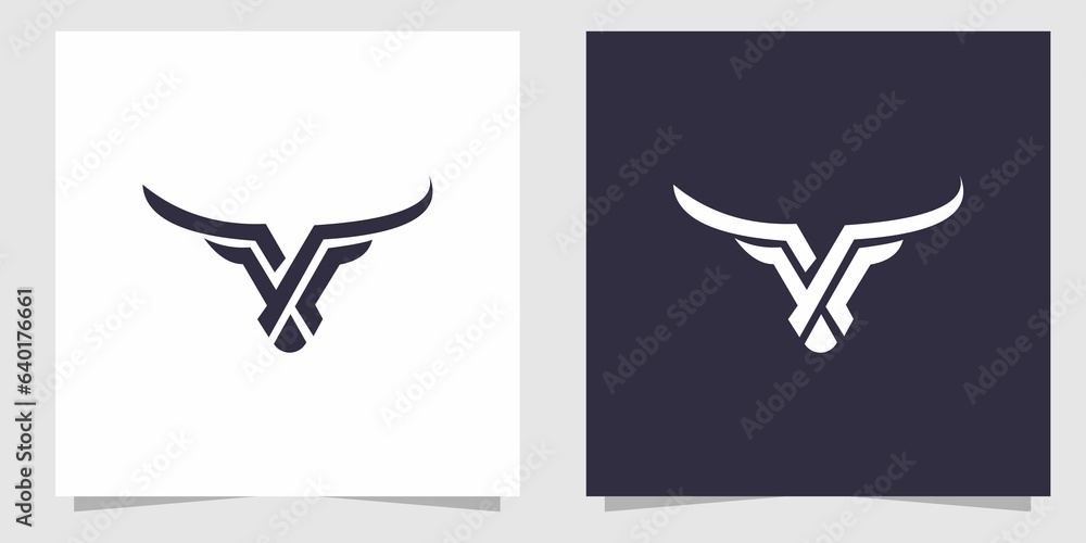 bull logo design vector bull logo design vector