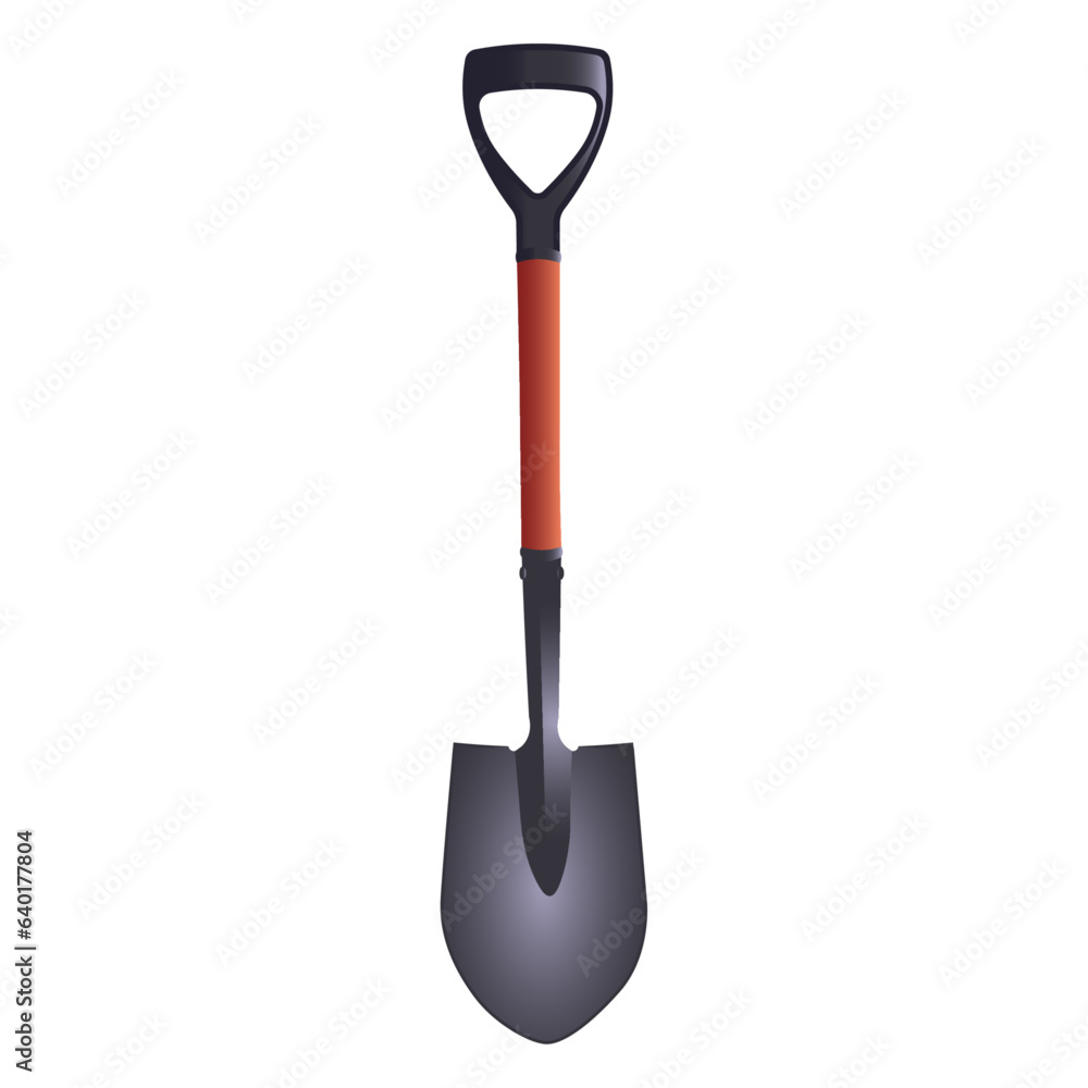 shovel isolated on a white background