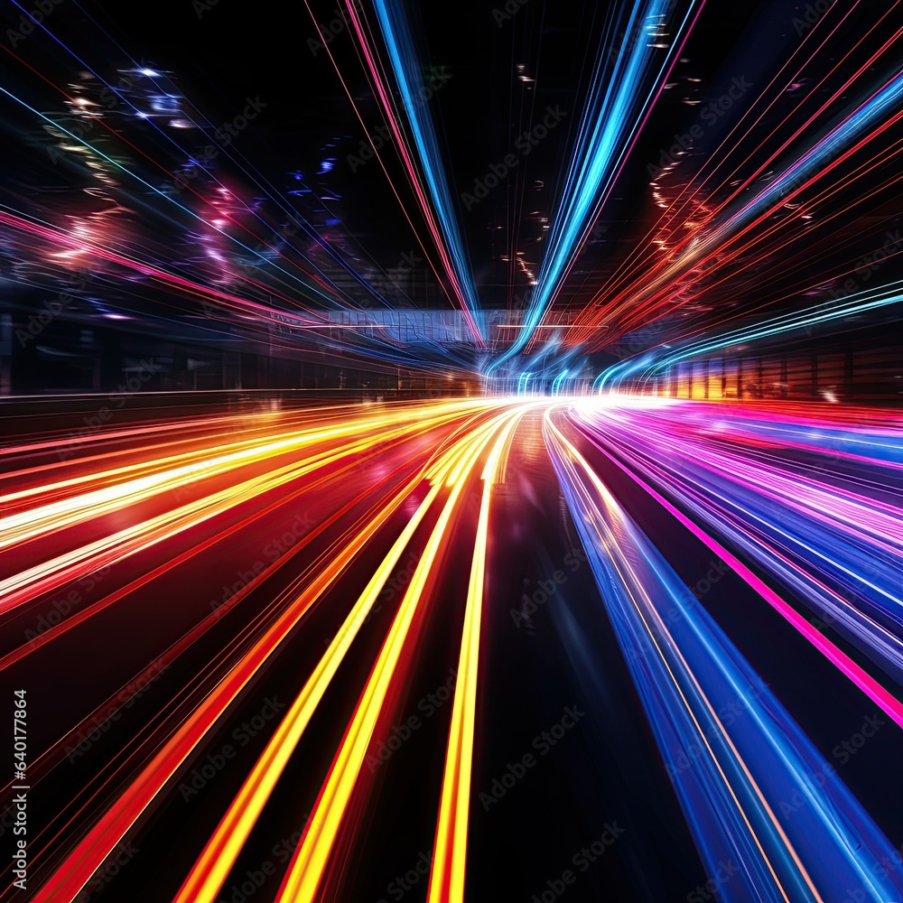 wave motion effect Illustration ,Generative AI . wave motion effect Illustration ,Generative AI .