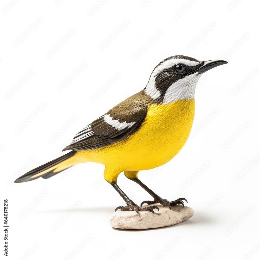 Fototapeta premium Bananaquit bird isolated on white