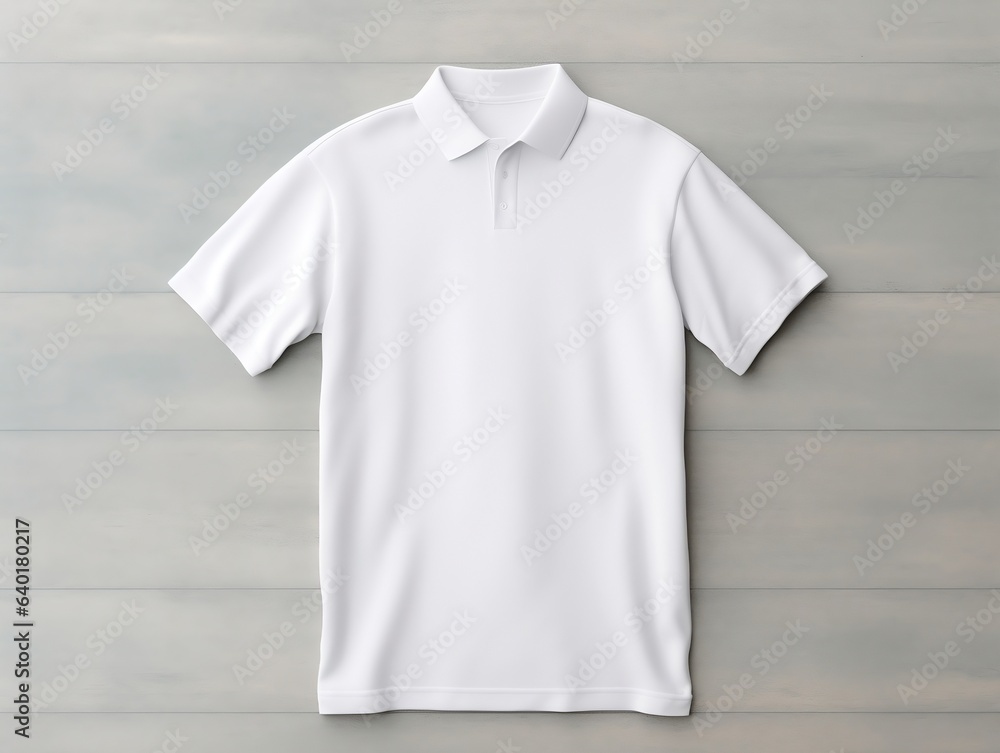White t-shirt mockup with isolated background generative ai White t-shirt mockup with isolated background generative ai