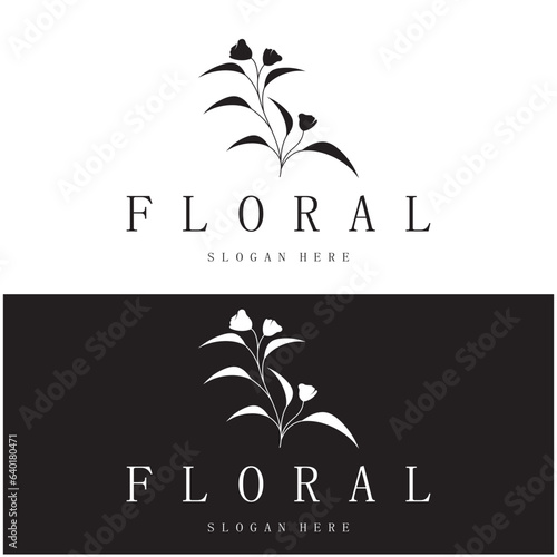 Elegant floral and leaf frame. Delicate botanical vector illustration for labels, spas, corporate identity, and wedding invitations