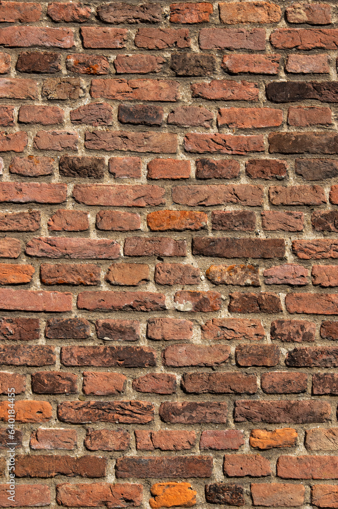 Naklejka premium Brick texture and stone background