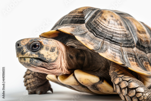a tortoise on a white background © imur