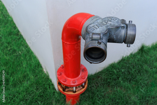 standpipe system, running water supply, extension of the fire hydrant system