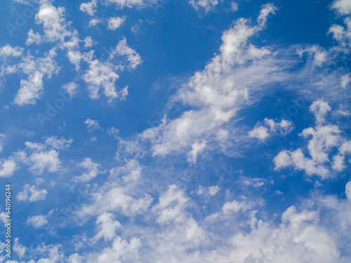 Fototapeta Naklejka Na Ścianę i Meble -  Daytime blue sky with white clouds