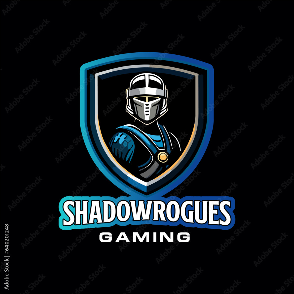 Game Player Esport Team Mascot Emblem Logo Design Game Player Esport Team Mascot Emblem Logo Design