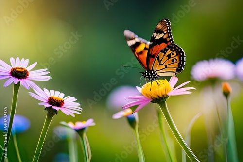 butterfly on a flower © Seemi