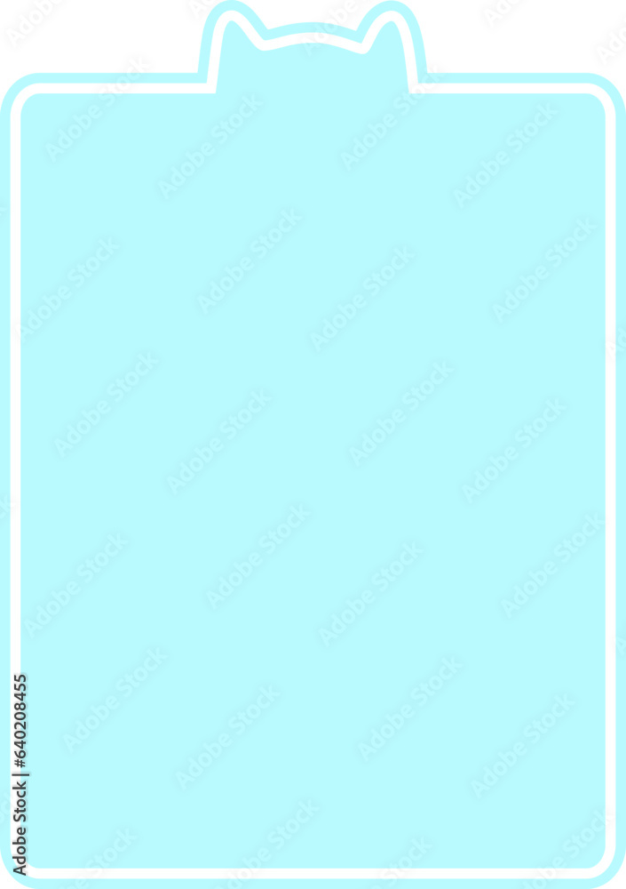 Cute Cat Text Box Notes Quote Background Pastel Cute Cat Text Box Notes Quote Background Pastel