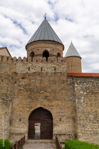 Obraz na płótnie Georgian Orthodox medieval Church and monastery Alaverdi w salonie