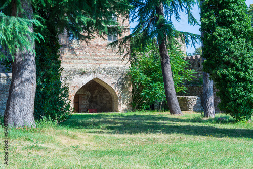 Obraz na płótnie The Palace of King Erekle (Heraclius) II in Telavi, Georgia. w salonie