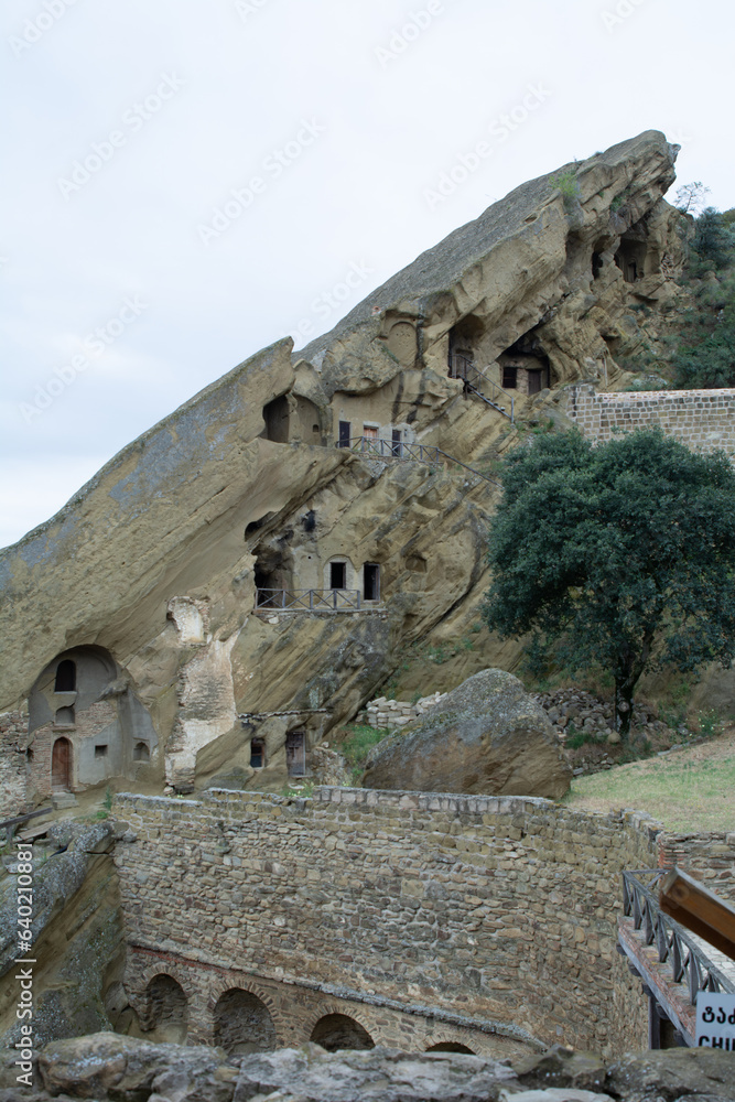 Historic Dawit Garedscha (also known as David Gareja) Monastery in Georgia