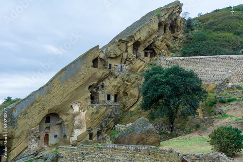 Obraz na płótnie Historic Dawit Garedscha (also known as David Gareja) Monastery in Georgia w salonie