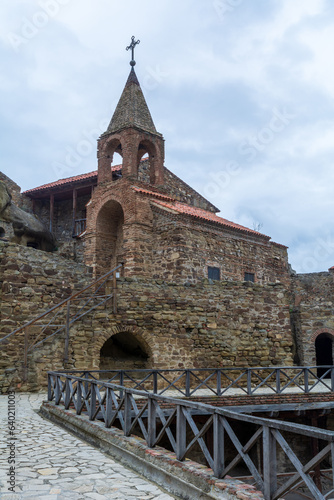Obraz na płótnie Historic Dawit Garedscha (also known as David Gareja) Monastery in Georgia w salonie