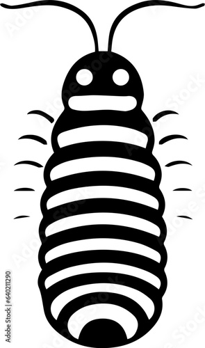 Millipede Flat Icon