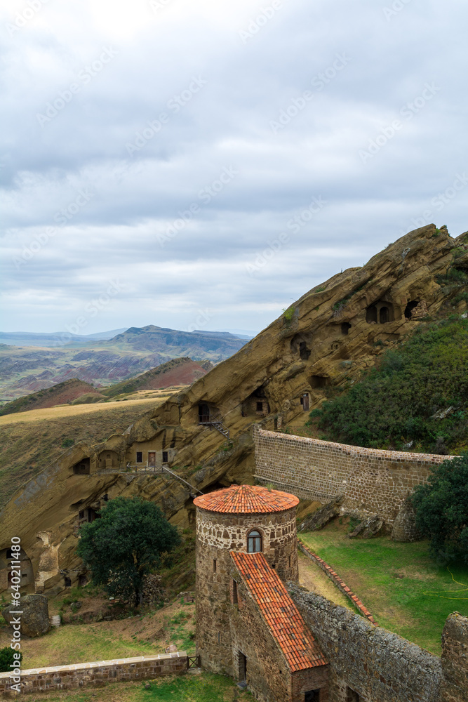 Historic Dawit Garedscha (also known as David Gareja) Monastery in Georgia