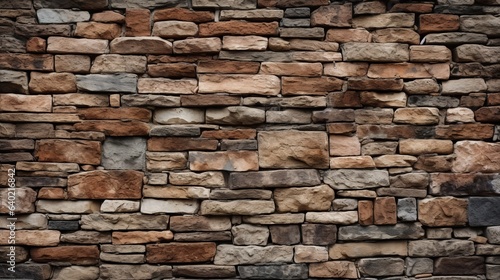 city's old stone and brick wall's texture