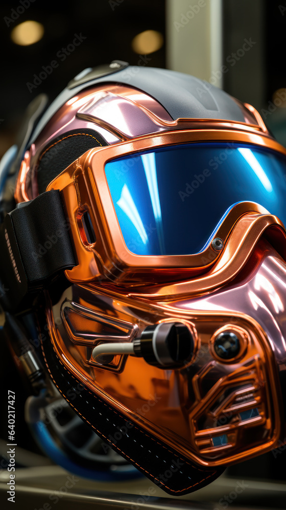 Fototapeta premium Welding equipment, welder mask close up