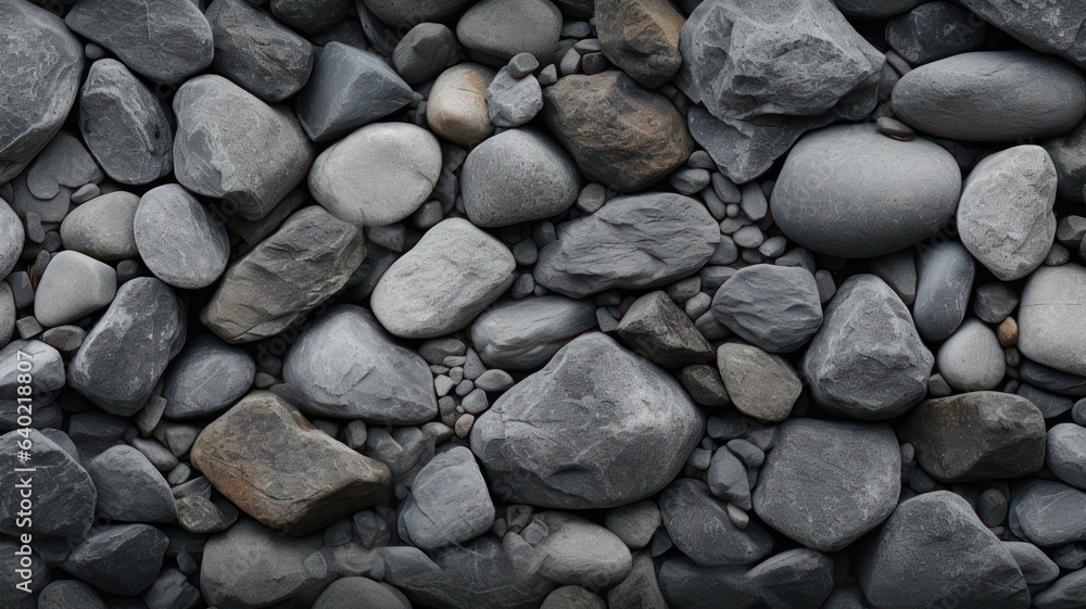 Grey natural rock background created with Generative AI