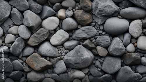 Grey natural rock background created with Generative AI