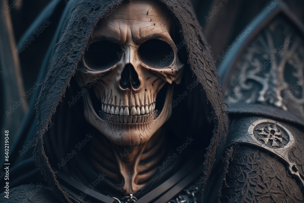 Portrait of the Grim Reaper Portrait of the Grim Reaper