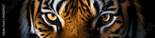 Eyes of a tiger close up © Venka