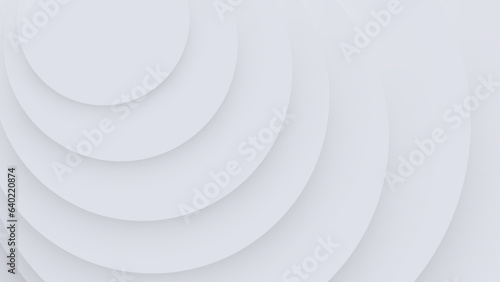 abstract circle background with white color for presentation, banner, poster, web, etc.
