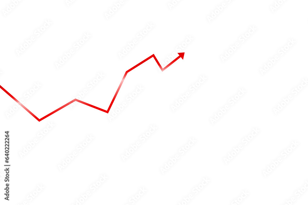 Digital png illustration of statistics red arrow on transparent background Digital png illustration of statistics red arrow on transparent background