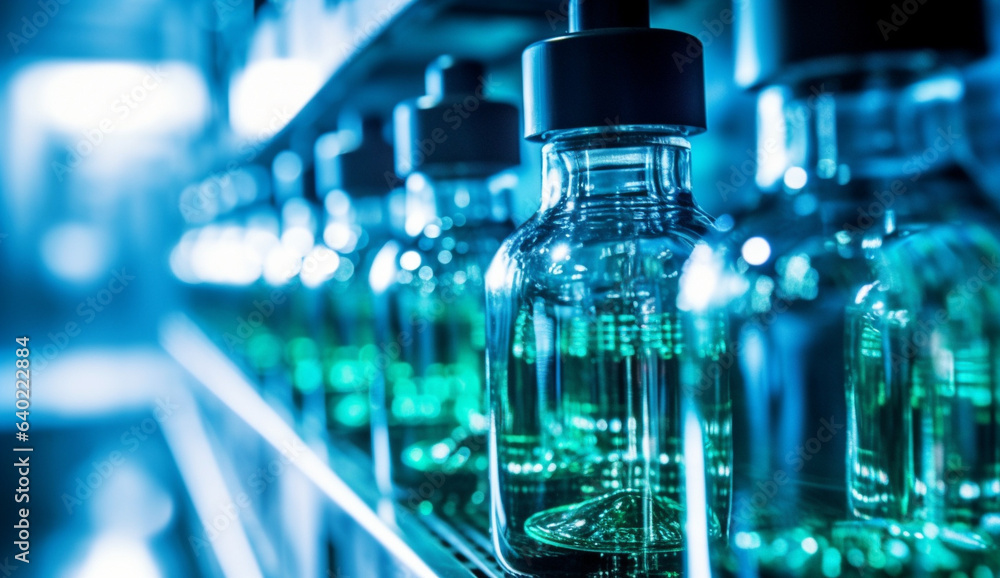 Future of Medicine: Glass Bottles Filled with Precision in Inline Pharmaceutical Production, generative ai Future of Medicine: Glass Bottles Filled with Precision in Inline Pharmaceutical Production, generative ai