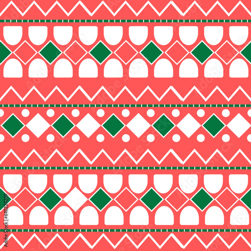 geometric elements stripes pattern for Christmas and happy new year. Xmas.