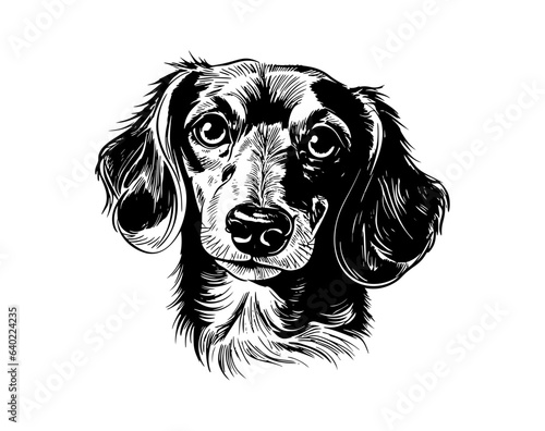 dachshund portrait