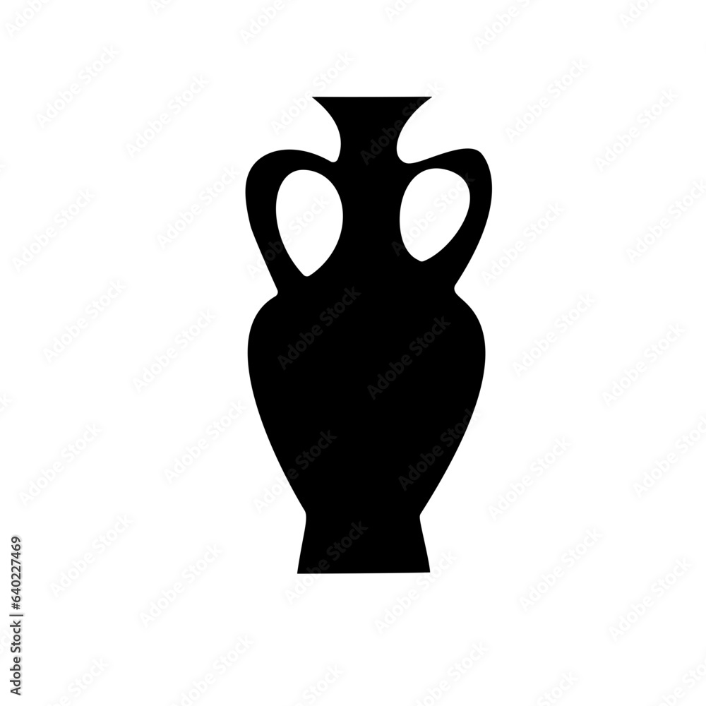 vase silhouette icon